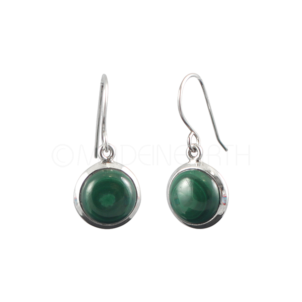 Malachite Drop Earrings